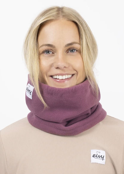 Eivy Beanie Fleece Neckwarmer Damen Mütze Nackenwärmer Pinkgundy