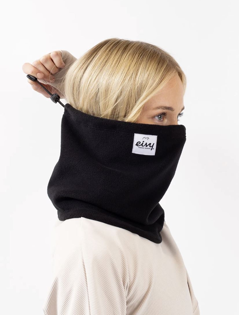 Eivy Beanie Fleece Neckwarmer Black
