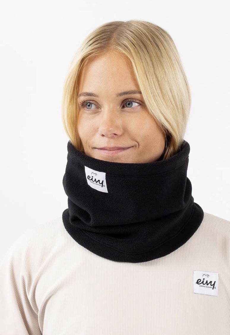 Eivy Beanie Fleece Neckwarmer Black