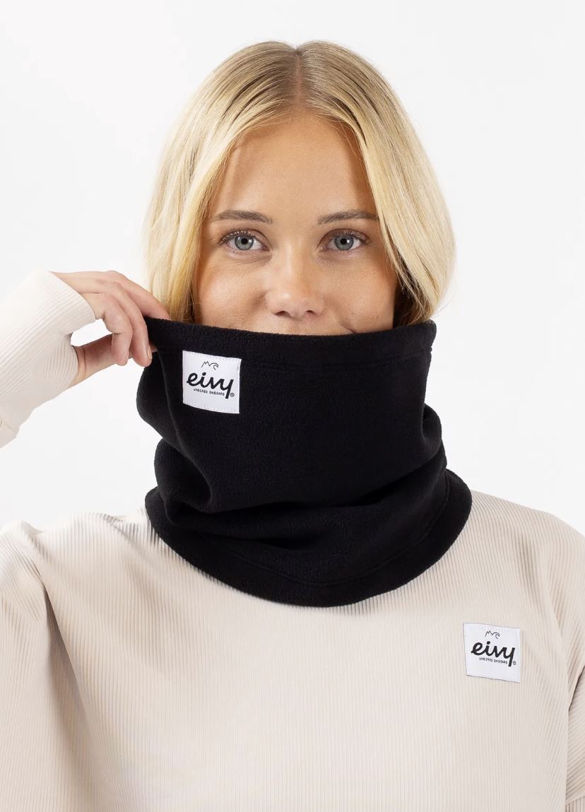 Eivy Beanie Fleece Neckwarmer Black