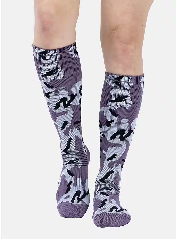 Eivy Cheerleader Wool Socks – Purple Stray