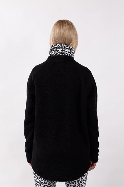 Eivy Redwood Sherpa Coat Jacke / Mantel Farbe: Black