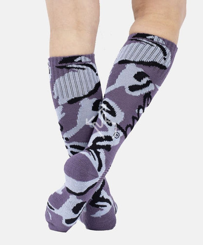 Eivy Cheerleader Wool Socks – Purple Stray