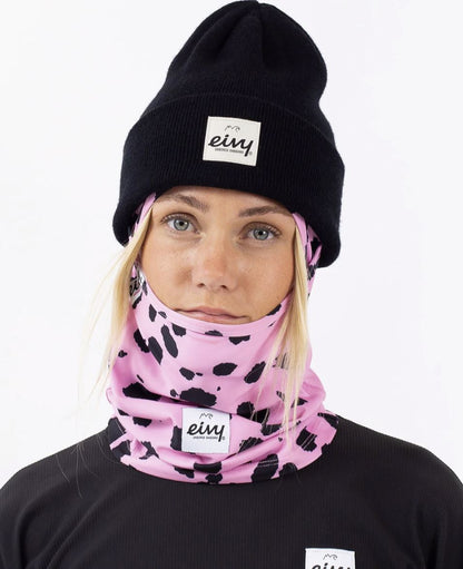 Eivy Hinge Balaclava Damen Sturmhaube Pink Cheetah