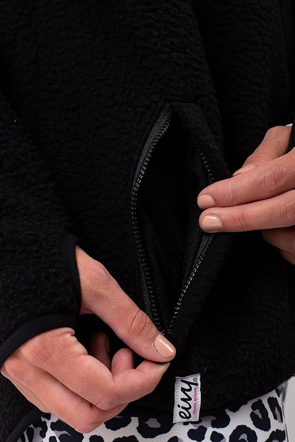 Eivy Redwood Sherpa Coat Jacke / Mantel Farbe: Black