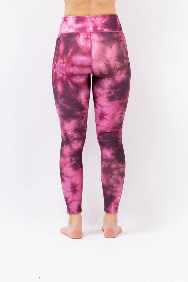 Eivy Pocket Tights – Dusk Tie Dye