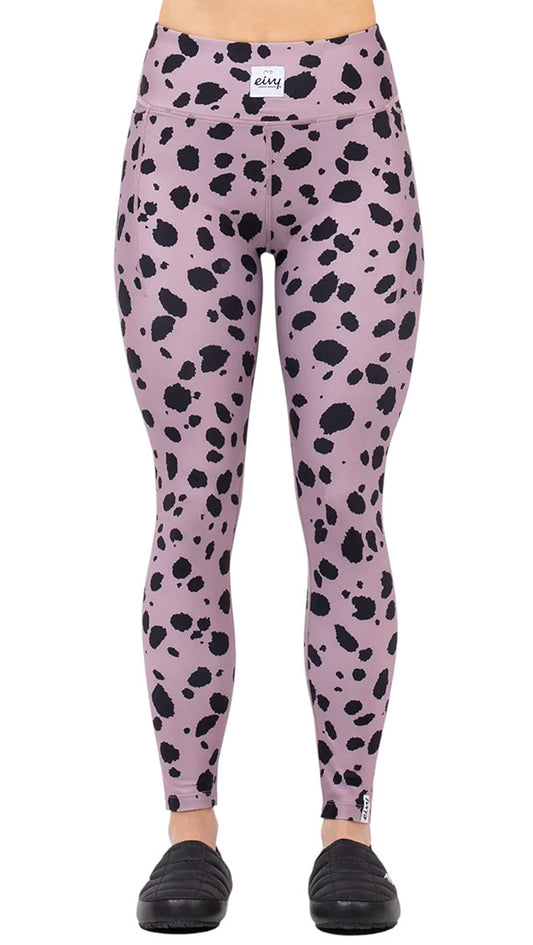 Eivy Damen Pocket Tights – Woodrose Cheetah