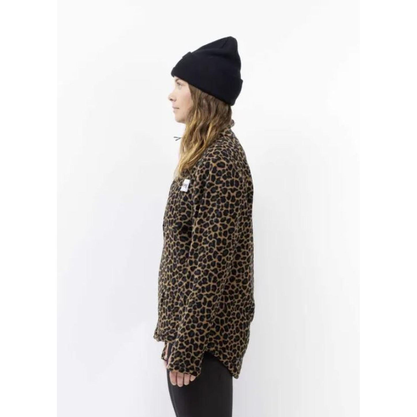 Eivy TECHLIGHT HALFZIP Damen Fleece Leopard Fleecepullover