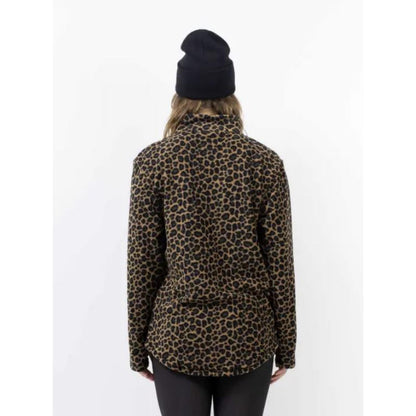 Eivy TECHLIGHT HALFZIP Damen Fleece Leopard Fleecepullover