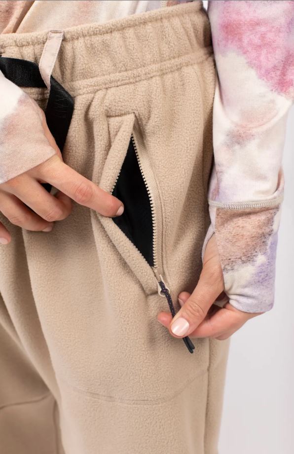 Eivy VERSA FLEECE PANTS Damen Hose Sand Fleecehose