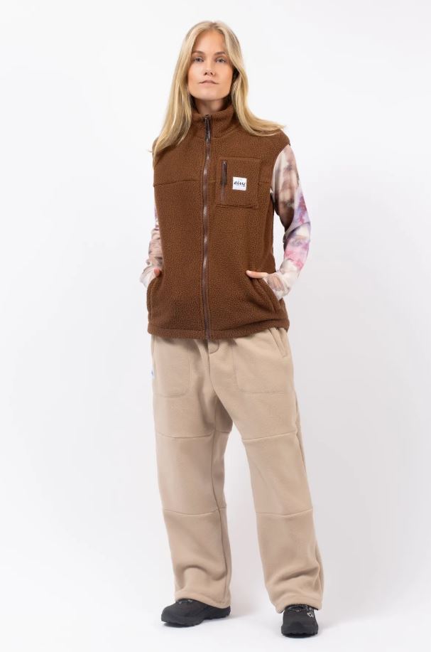 Eivy VERSA FLEECE PANTS Damen Hose Sand Fleecehose