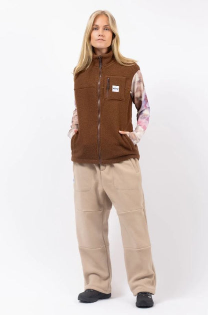 Eivy VERSA FLEECE PANTS Damen Hose Sand Fleecehose