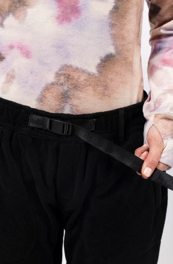 Eivy VERSA FLEECE PANTS Damen Hose Black Fleecehose