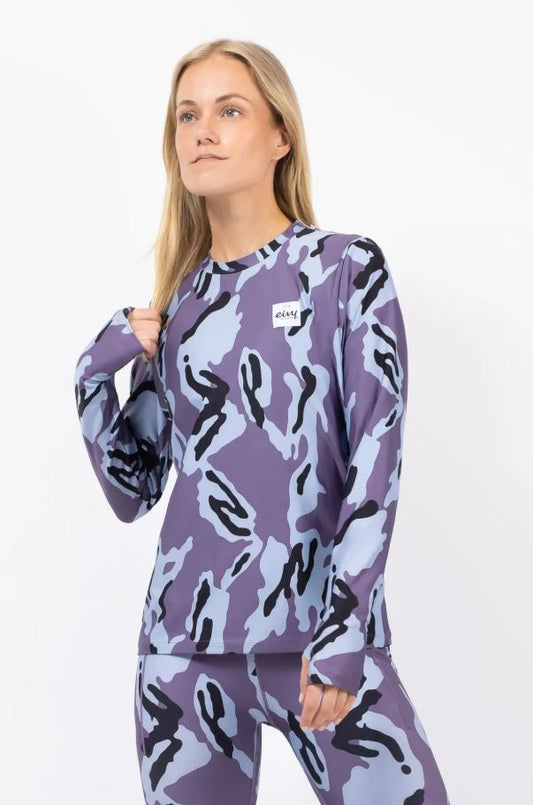 Eivy VERSA LOOSE FIT TOP Purple Stray hochwertigen Damen-Baselayer