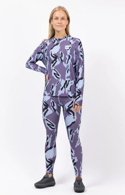 Eivy VERSA LOOSE FIT TOP Purple Stray hochwertigen Damen-Baselayer