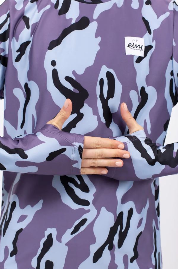 Eivy VERSA LOOSE FIT TOP Purple Stray hochwertigen Damen-Baselayer