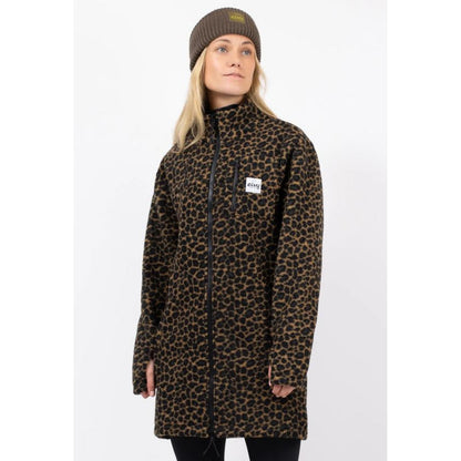 Eivy VERSA SHERPA COAT Fleecejacke Damen Jacke Leopard