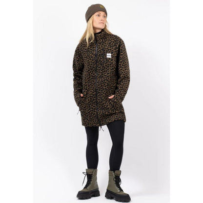 Eivy VERSA SHERPA COAT Fleecejacke Damen Jacke Leopard
