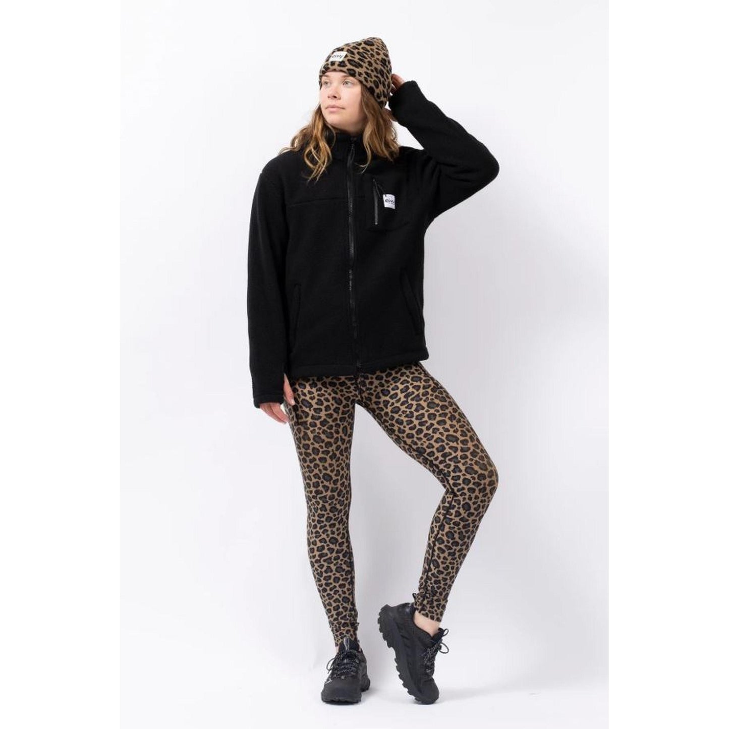 Eivy VERSA SHERPA JACKET Fleecejacke Damen Black