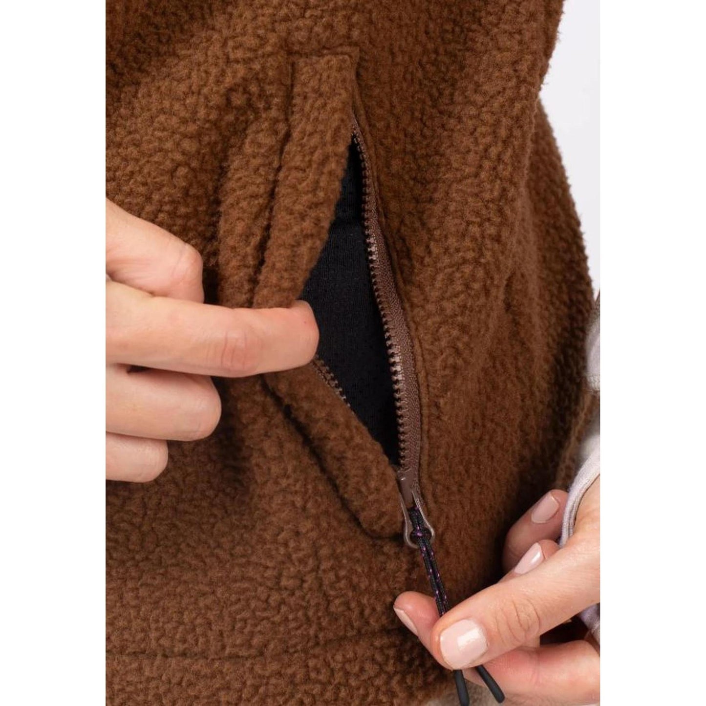 Eivy VERSA SHERPA JACKET Fleecejacke Damen Jacke Brown