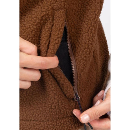 Eivy VERSA SHERPA JACKET Fleecejacke Damen Jacke Brown