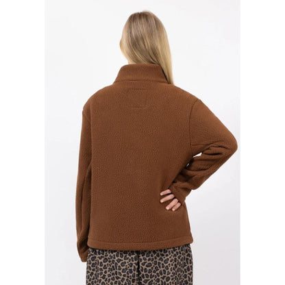 Eivy VERSA SHERPA JACKET Fleecejacke Damen Jacke Brown