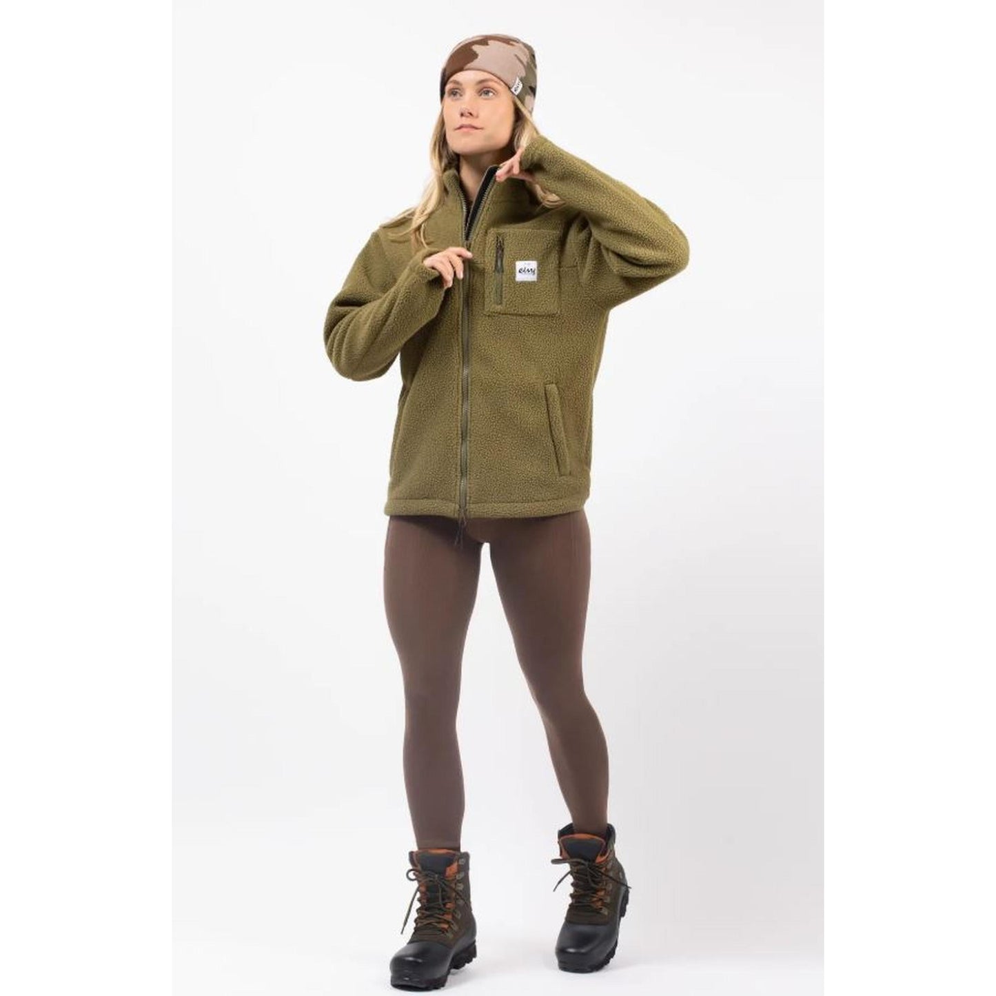 Eivy VERSA SHERPA JACKET Fleecejacke Damen Jacke Olive