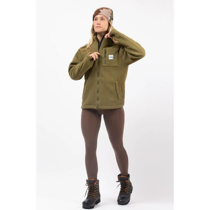 Eivy VERSA SHERPA JACKET Fleecejacke Damen Jacke Olive