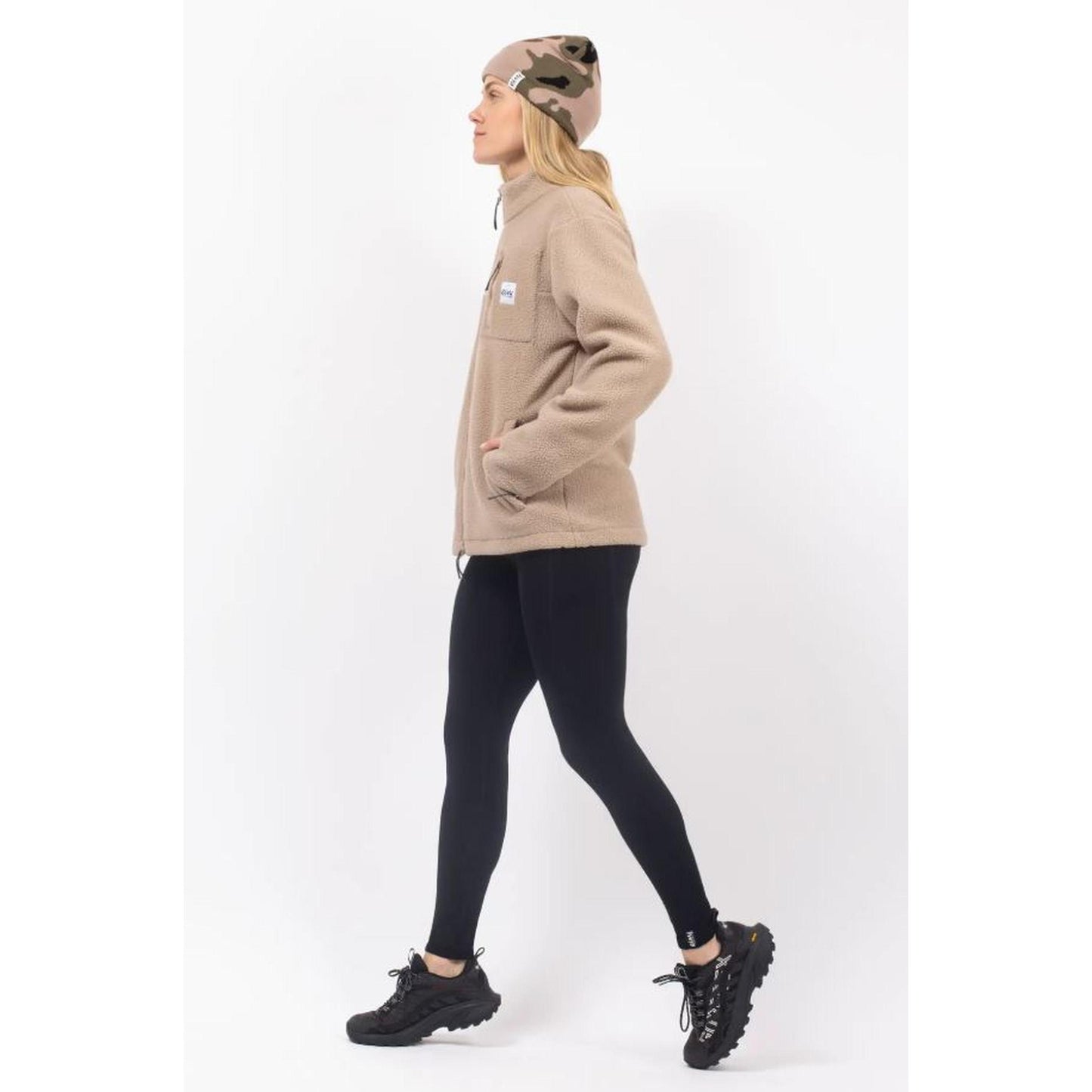 Eivy VERSA SHERPA JACKET Fleecejacke Damen Jacke Sand