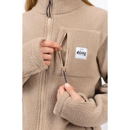 Eivy VERSA SHERPA JACKET Fleecejacke Damen Jacke Sand
