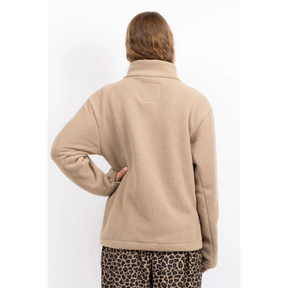 Eivy VERSA SHERPA JACKET Fleecejacke Damen Jacke Sand