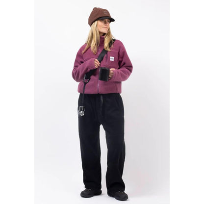Eivy VERSA SHERPA JACKET Fleecejacke Damen Pinkgundy
