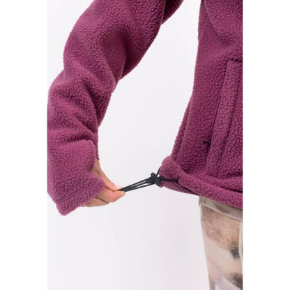 Eivy VERSA SHERPA JACKET Fleecejacke Damen Pinkgundy
