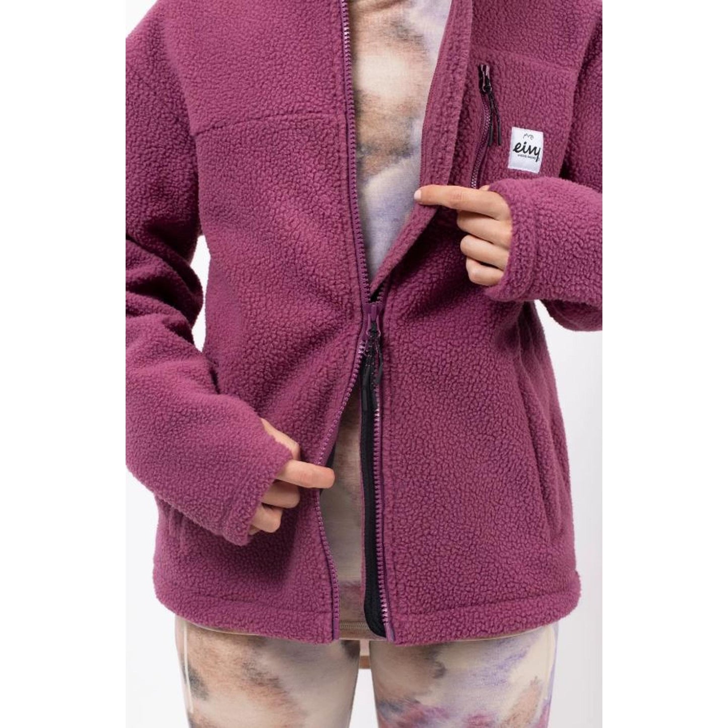 Eivy VERSA SHERPA JACKET Fleecejacke Damen Pinkgundy