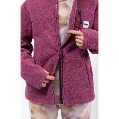 Eivy VERSA SHERPA JACKET Fleecejacke Damen Pinkgundy