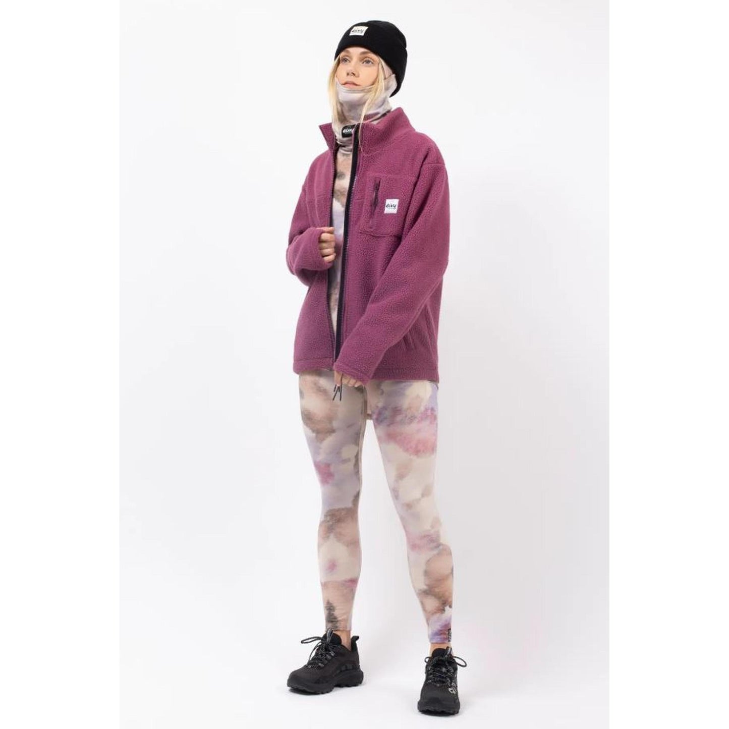 Eivy VERSA SHERPA JACKET Fleecejacke Damen Pinkgundy