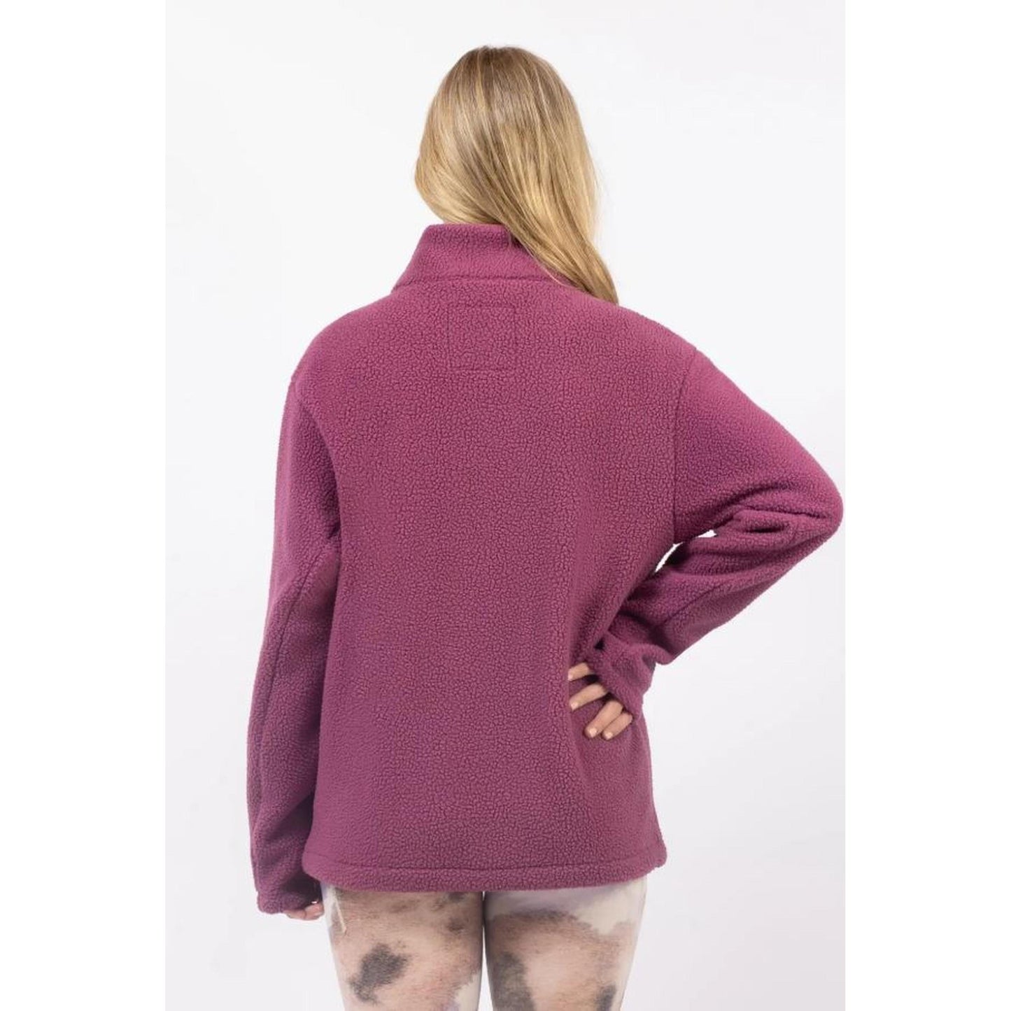 Eivy VERSA SHERPA JACKET Fleecejacke Damen Pinkgundy