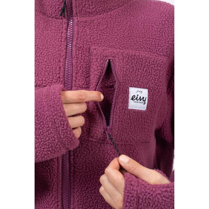 Eivy VERSA SHERPA JACKET Fleecejacke Damen Pinkgundy