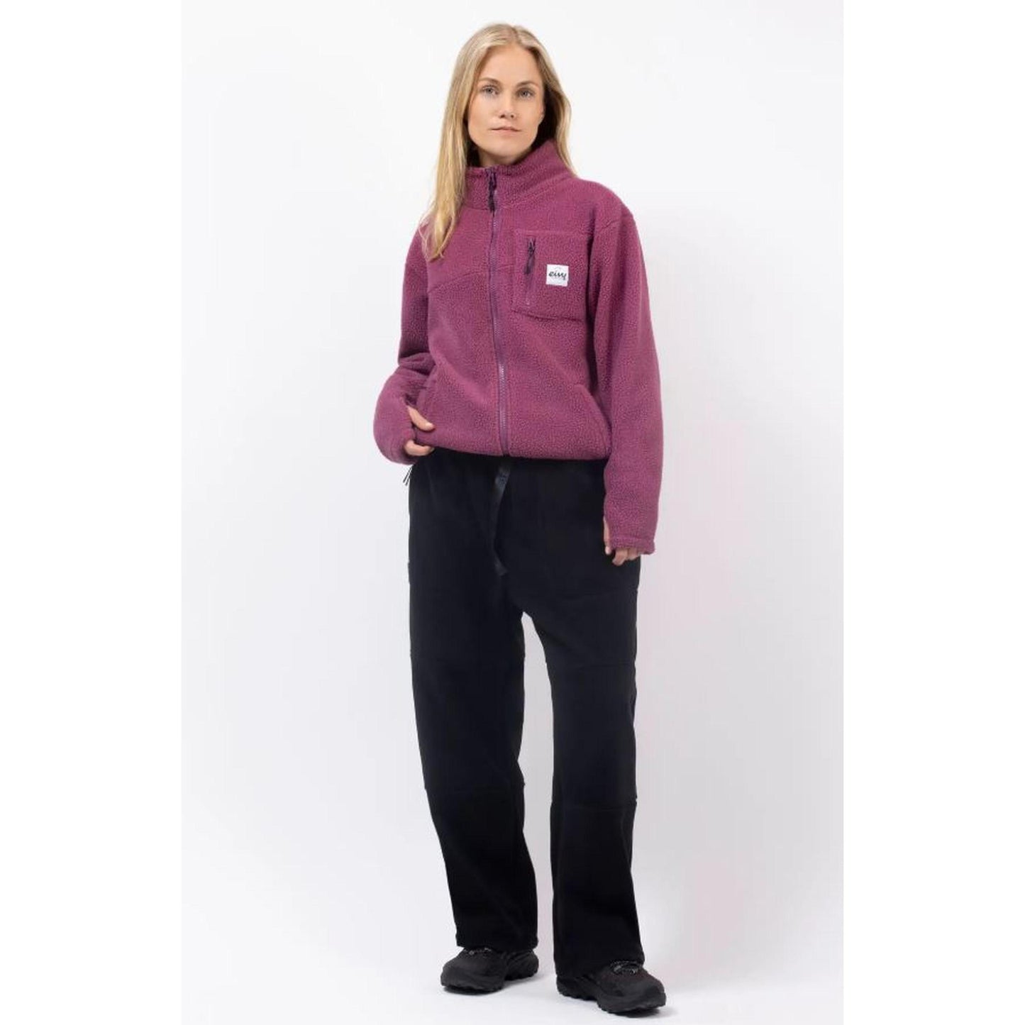 Eivy VERSA SHERPA JACKET Fleecejacke Damen Pinkgundy
