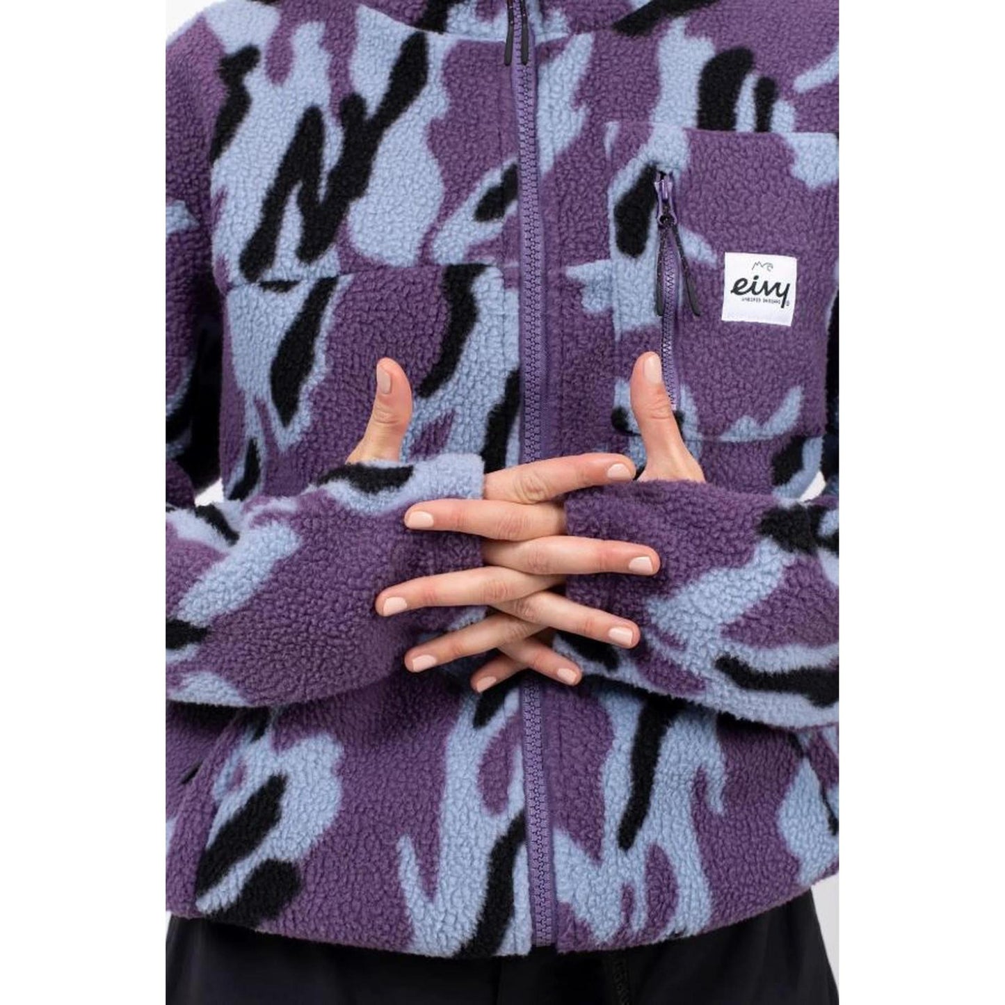 Eivy VERSA SHERPA JACKET Fleecejacke Damen Purple Stray