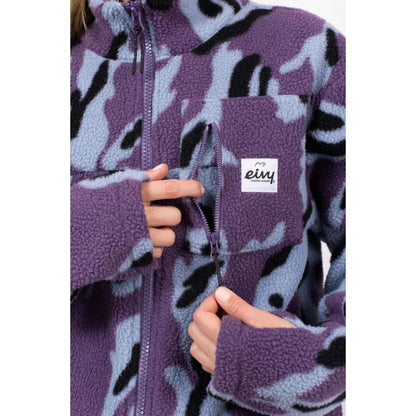 Eivy VERSA SHERPA JACKET Fleecejacke Damen Purple Stray