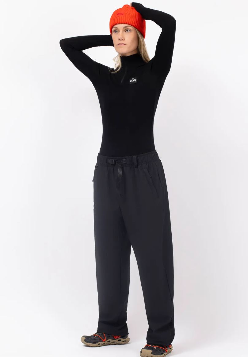 Eivy VERSA TRAVEL RIB PANTS Black Damen Hose Freizeit