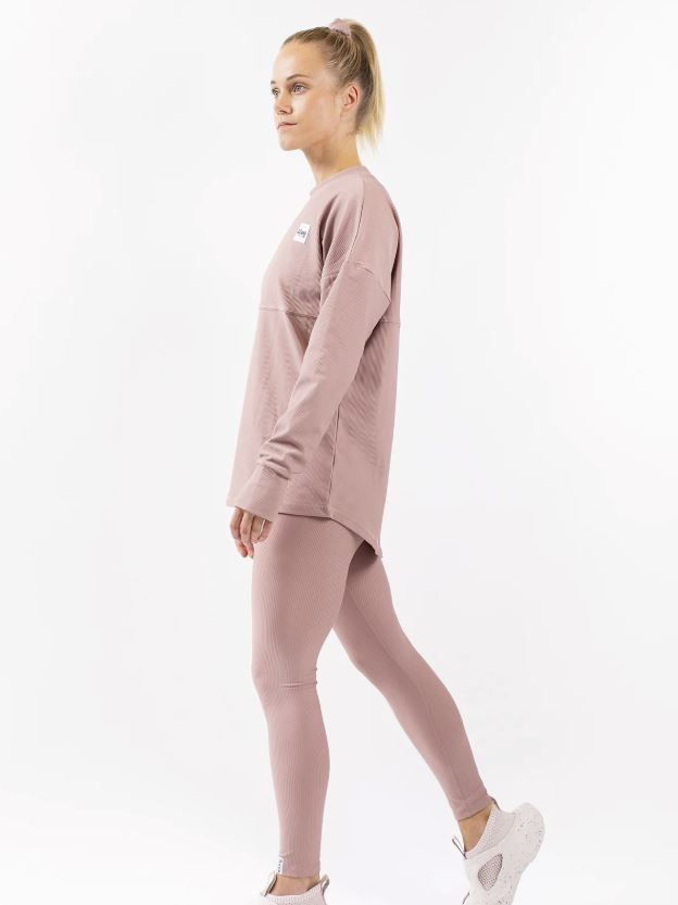 Eivy Venture Rib Top Faded Woodrose