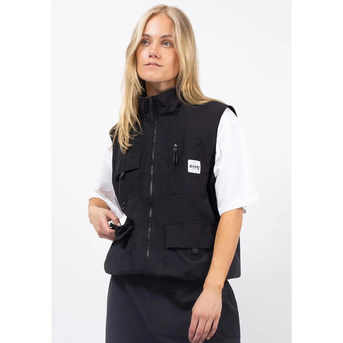 Eivy Windbreaker Utility Vest Damen Weste - Black-Nitrobags-Shop