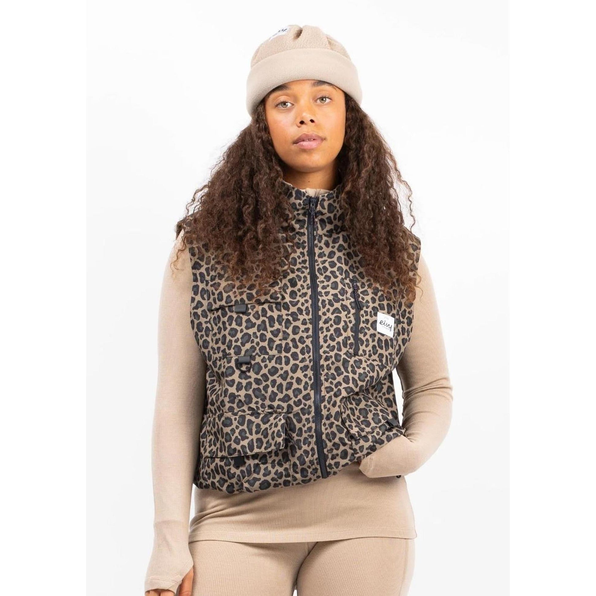 Eivy Windbreaker Utility Vest Damen Weste - Leopard-Nitrobags-Shop