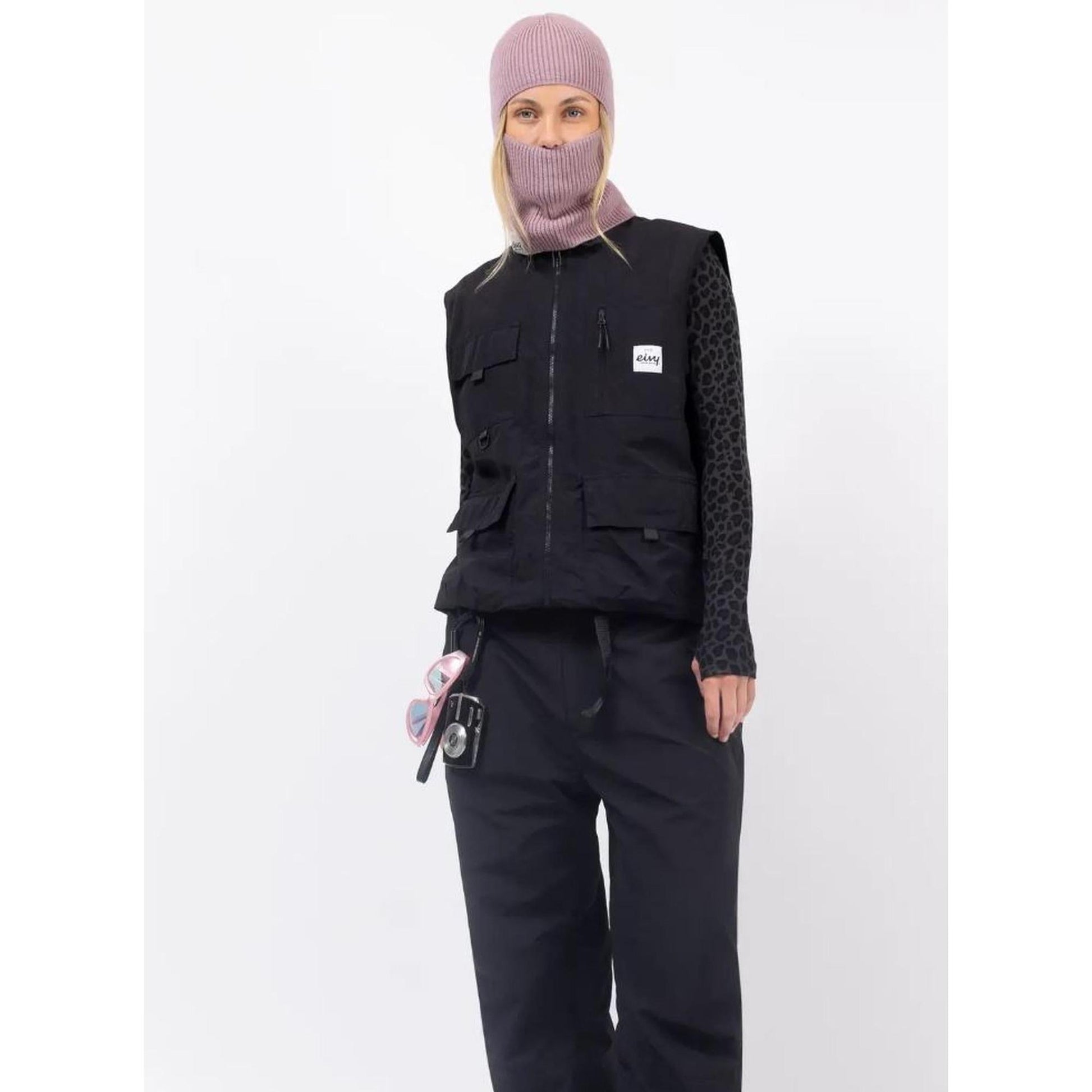 Eivy Windbreaker Utility Vest Damen Weste - Black-Nitrobags-Shop