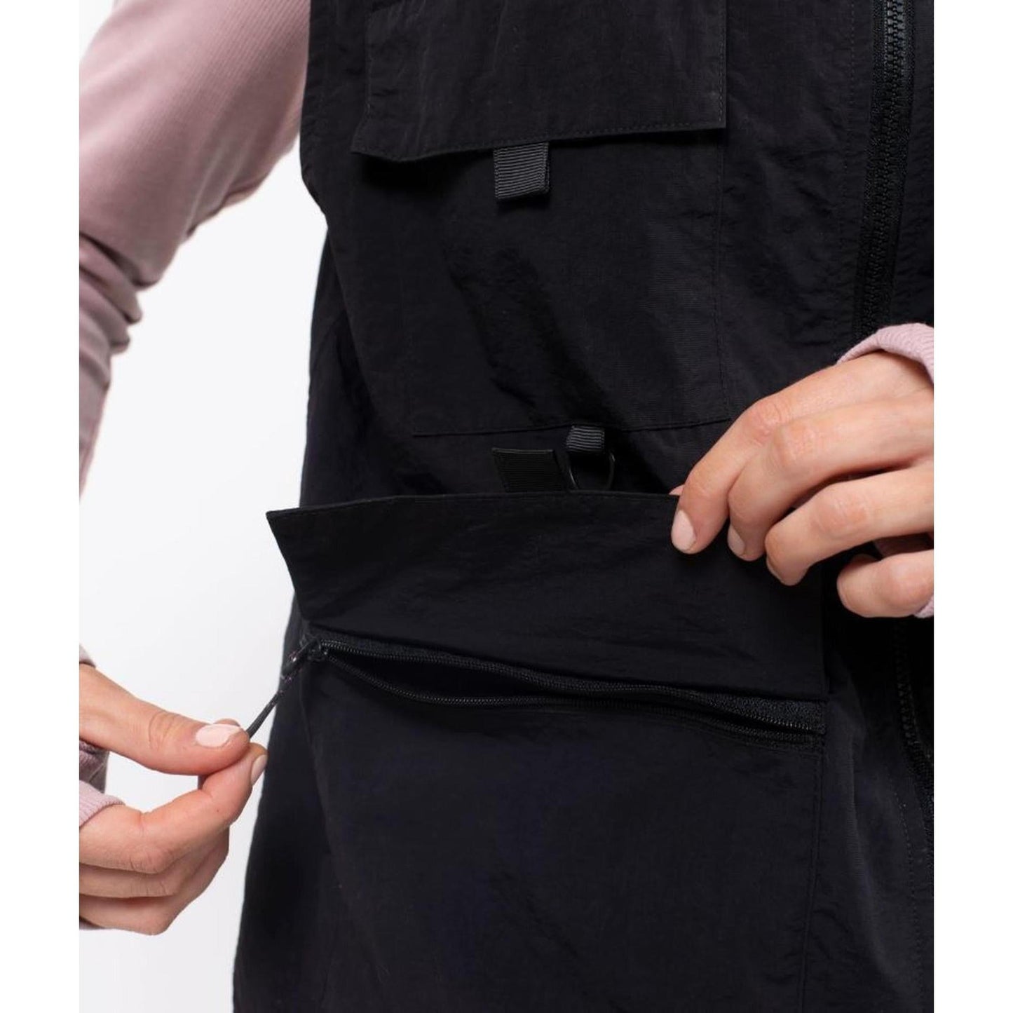 Eivy Windbreaker Utility Vest Damen Weste - Black-Nitrobags-Shop