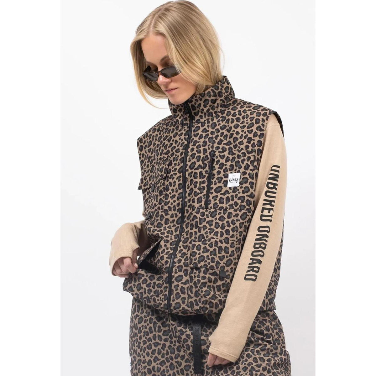 Eivy Windbreaker Utility Vest Damen Weste - Leopard-Nitrobags-Shop