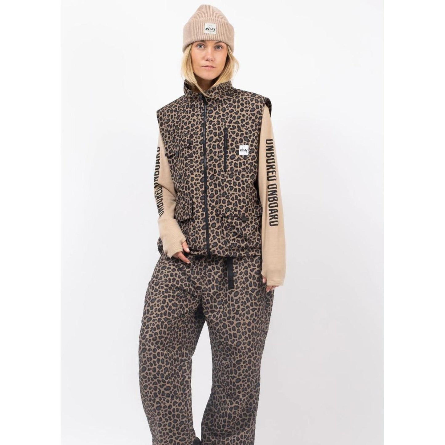 Eivy Windbreaker Utility Vest Damen Weste - Leopard-Nitrobags-Shop