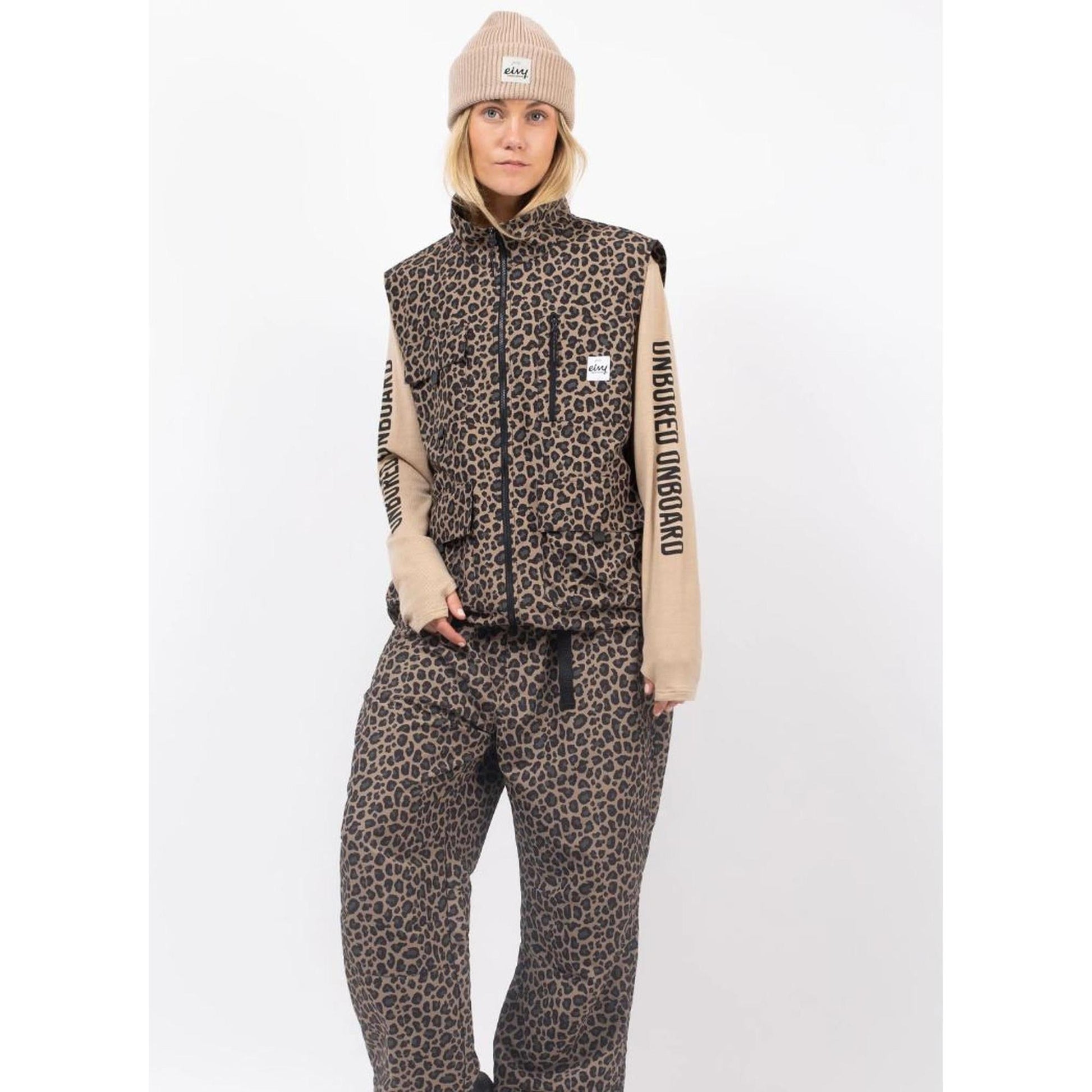 Eivy Windbreaker Utility Vest Damen Weste - Leopard-Nitrobags-Shop